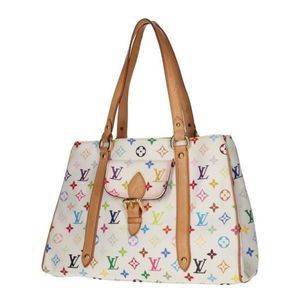 Louis Vuitton Aurelia MM Multicolor White Tote Bag